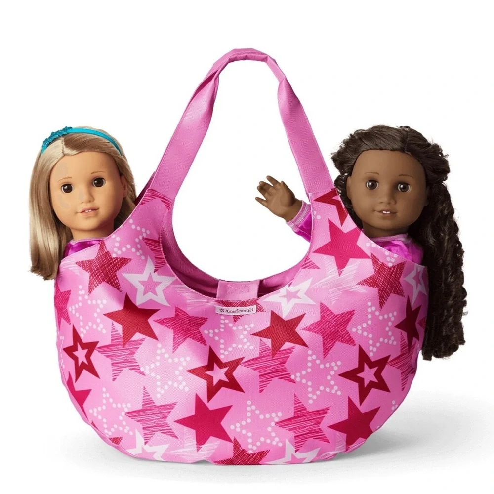 American Girl Pink Star‎ 18” Doll Tote - Picture 2 of 6